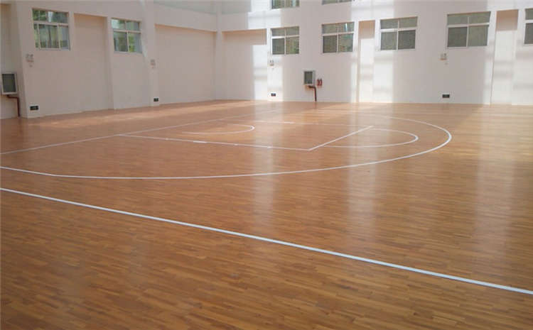 五角楓風雨操場地板翻新施工