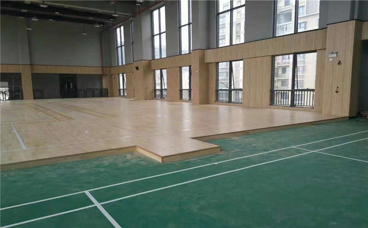 學校體育木地板施工技術方案