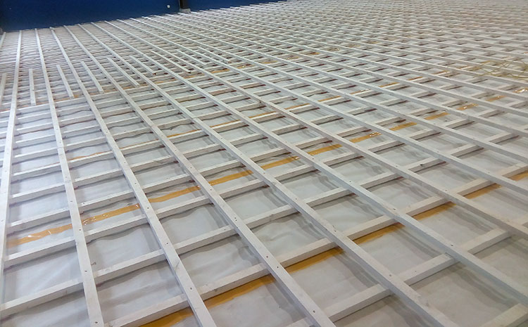 南昌柞木實木運動地板施工方案